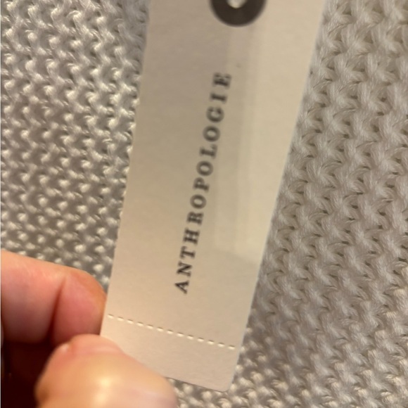 NWT Anthropologie White Knit Sleeveless Top sz xs - Picture 4 of 5